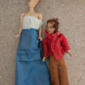 Blue and Red Kids Doll Set